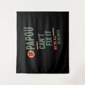 パポもしーは修正できない我々は全てねじ込まれている |ファター タペストリー (正面)