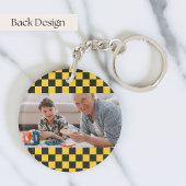 パポウズタクシー |祖父おもしろいニックネーム写真 キーホルダー