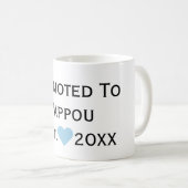 パポウブラック&ブルーマグカップに昇格 コーヒーマグカップ (正面右)