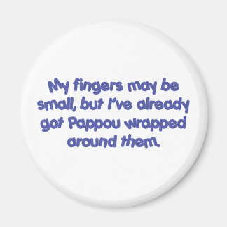 パポス(&A包まれた) (青) マグネット