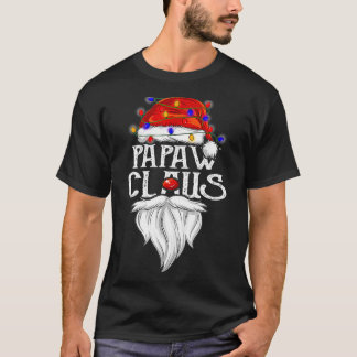 パポークロースクリスマスファミリーマッチングパジャマサンタ Tシャツ