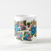 パポ最高のーエバー |グランドパ写真 コーヒーマグカップ (中央)