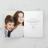 パポ最高のーエバー |父の日の写真 カード (内部)