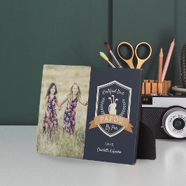 パポ最高のーバイパー |ゴルフのおじいちゃん写真 フォトプラーク