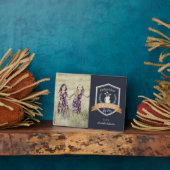 パポ最高のーバイパー |ゴルフのおじいちゃん写真 フォトプラーク (側面)