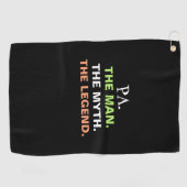 パマン神話レジェンドおもしろい引用文メン ゴルフタオル (横)