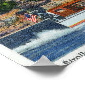 パマーズ湖乗りベビーカーIVボートシーン ポスター (角)