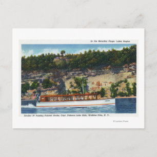 パマーズ湖乗りベビーカーIVボートシーン ポストカード