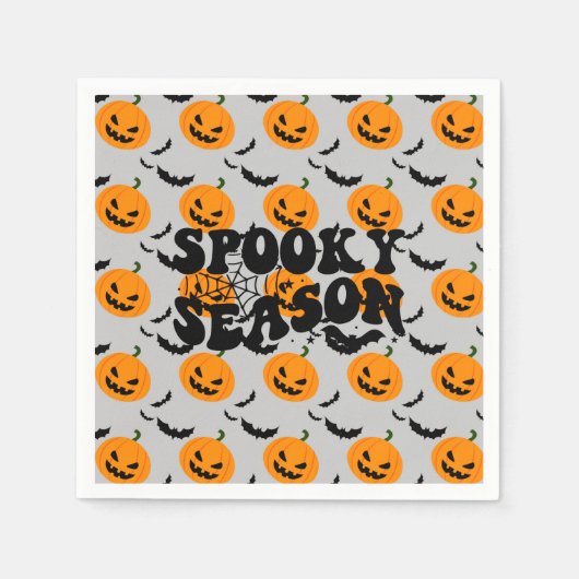 パミクールン幽霊のよく出るパーティー紙プレート スタンダードカクテルナプキン (正面)