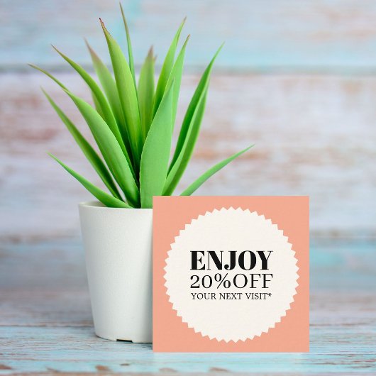 パミニマルステルエレガントブラックサロンショップ 割引カード