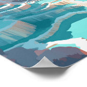 パムカレターキートラベルアートヴィンテージ ポスター (角)