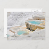 パムケールトルコ観光旅行 ポストカード (正面/裏面)