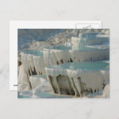 パムケールユネスコ世界伝統 ポストカード (正面/裏面)