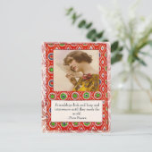 パムブラウンフレンドシップ引用文はがき ポストカード (スタンド正面)