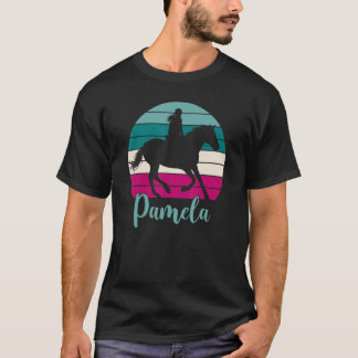 パメラネームエクエストランパメラホースガール Tシャツ