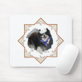 パメラン犬とシーシェル マウスパッド (マウス)