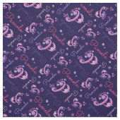 パメラ文字Pモノグラムハート花織物 ファブリック (見本)