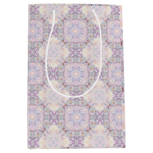 パメラ・パターンA エレガント・ギフトバッグ ミディアムペーパーバッグ (正面)