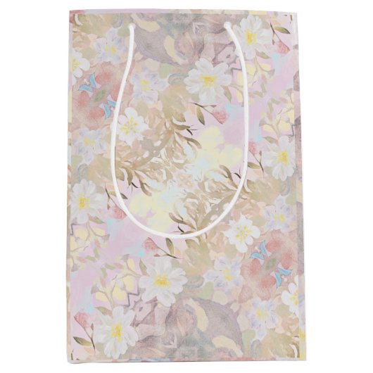 パメラ・パターンB エレガント・ギフトバッグ ミディアムペーパーバッグ (正面)