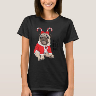 パメリーグパーティープメリーグマスキュートパギー顔犬L Tシャツ