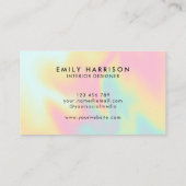パモダンスカラフルテルグラデーション 名刺 (裏面)