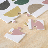 パモダンステルのジオメト自然リ形状 ジグソーパズル (側面)