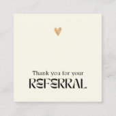 パモダンステルはっきりしたハートサロン 紹介カード (正面)