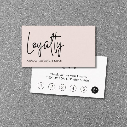 パモダンステルはっきりしたホワイト美しい ロイヤリティカード