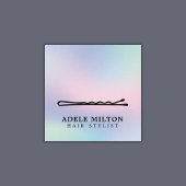 パモダンステルスタイリッシュヘアピンサロン スクエア名刺