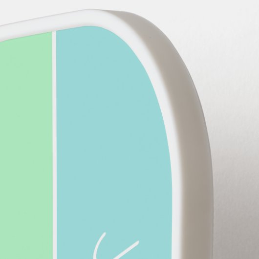 パモダンステルパーソナライズされたピックボールパドル ピックルボールラケット (左詳細)