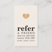 パモダンステルフェイク金ゴールドハートサロン 紹介カード (正面)