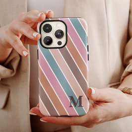 パモダンステルボホストライプモノグラムカスタム iPhone 13 PRO MAXケース