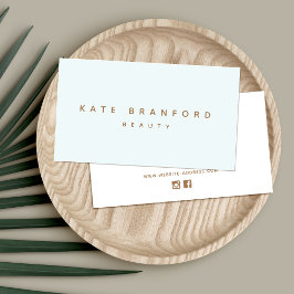 パモダンステルミニマルブループロフェッショナル 名刺