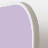 パモダンステル紫モノグラムのフェミニン ピックルボールラケット (左詳細)