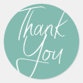 パモダンステル |ありがとうご注意 ラウンドシール (正面)