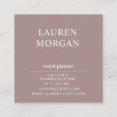 パモダンステル |スクエア名刺 スクエア名刺 (裏面)