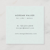 パモダンステル |スクエア名刺 スクエア名刺 (裏面)