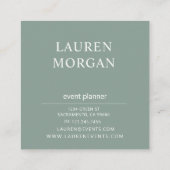 パモダンステル |スクエア名刺 スクエア名刺 (裏面)