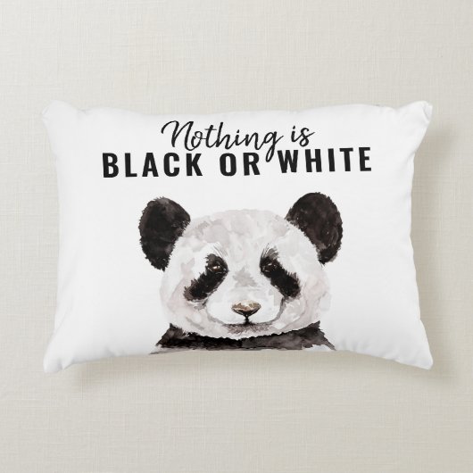 パモダンンおもしろいダ白黒引用文 アクセントクッション (正面)