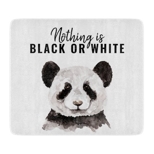 パモダンンおもしろいダ白黒引用文 カッティングボード (正面)