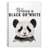 パモダンンおもしろいダ白黒引用文 ノートブック (正面)