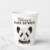 パモダンンおもしろいダ白黒引用文 紙コップ (正面)