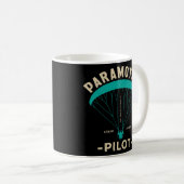 パモトルパイロット – ウルトラライトアビエーター コーヒーマグカップ (正面右)