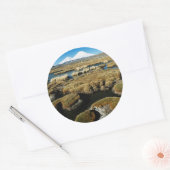 パヤチャラス火山 ラウンドシール (封筒)