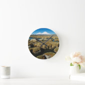 パヤチャラス火山 ラウンド壁時計 (ホーム)