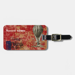 パラアビオンヴィンテージ熱気球 ラゲッジタグ