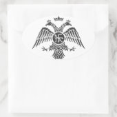 パライオロゴズイーグル 楕円形シール (バッグ)