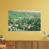 パライソ熱い春と庭園の外観 キャンバスプリント (インサイチュ (リビング))