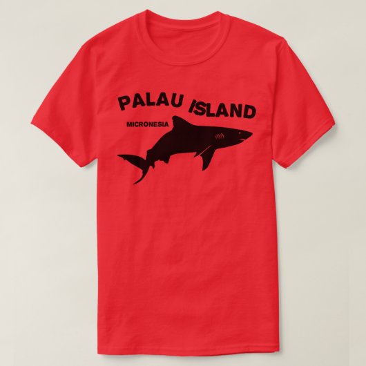 パラウアイランドミクロネシアでのダイビング1 Tシャツ (デザイン正面)