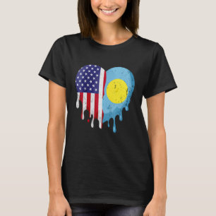 パラウアンアメリカン愛国者栽培の国Meating Hea Tシャツ
